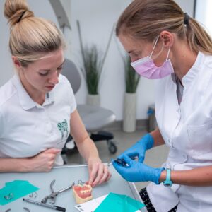 Asysta endodontyczna. Praca z koferdamem